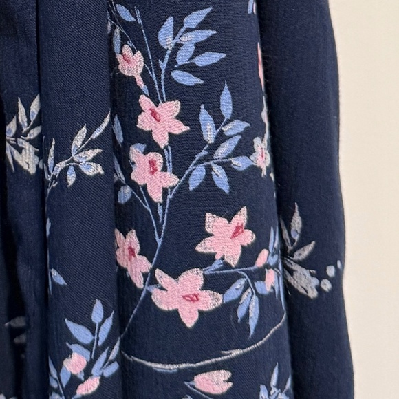 Navy Dress with Pink Flowers - NEW!! - Picture 3 of 7